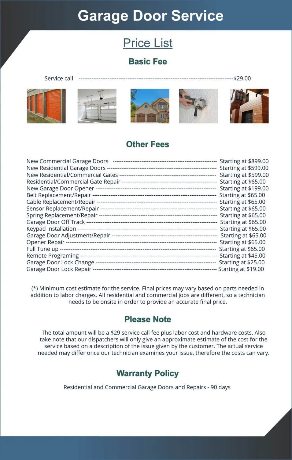 Exclusive Garage Door Repair Service McCordsville, IN 317-663-0341